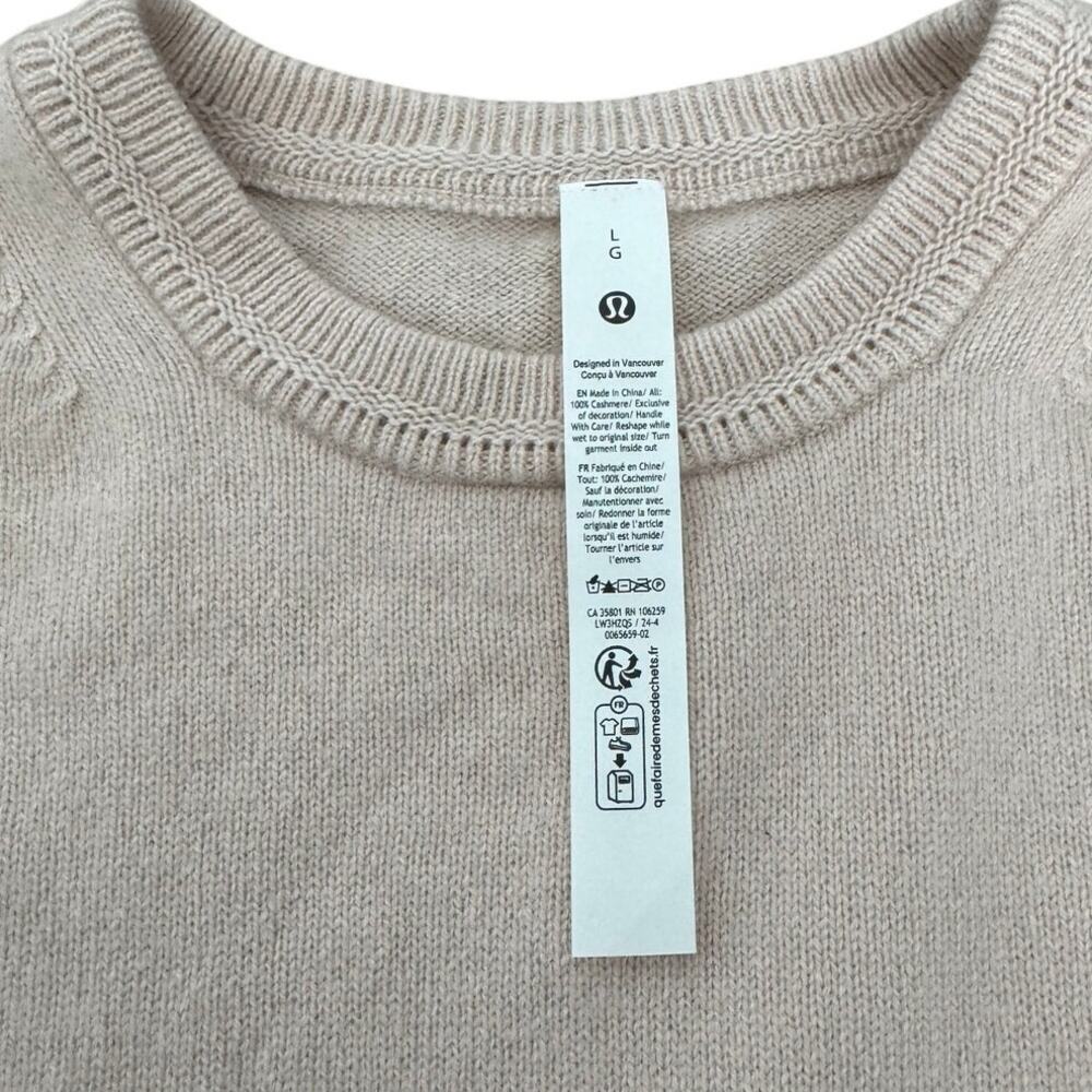 Lululemon 100% Cashmere Sweater Crewneck - Picture 9 of 10